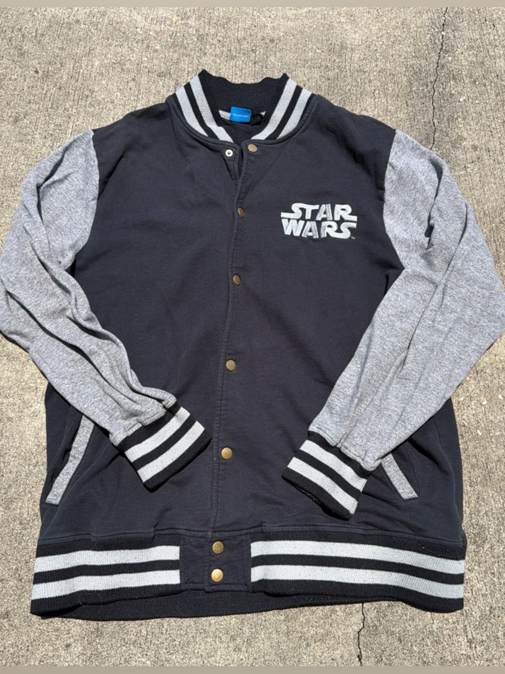 Star Wars Black & Gray Varsity Jacket
